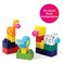 Edushape JungleThemed Soft Baby Blocks for Toddlers 13 28 Pieces  EduBlocks Soft Blocks Foam Blocks  Stacking Blocks Building Blocks for Daycares and Preschools