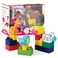 Edushape JungleThemed Soft Baby Blocks for Toddlers 13 28 Pieces  EduBlocks Soft Blocks Foam Blocks  Stacking Blocks Building Blocks for Daycares and Preschools