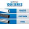 Fernco P105632 Flexible PVC Reducing Coupling Connects 3 Pipe to 2