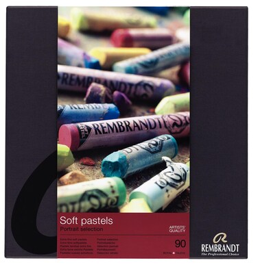 Rembrandt Royal Talens Soft Pastels Half General Set 90 Stick Set