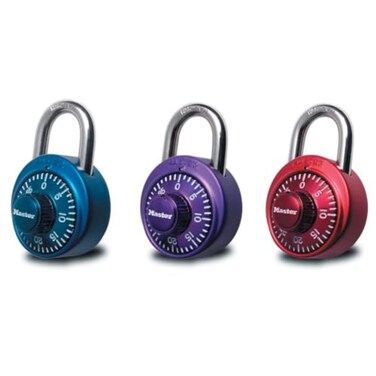 Master Lock Fitness Accessories Club Accessories Combo Padlock 1530dcm