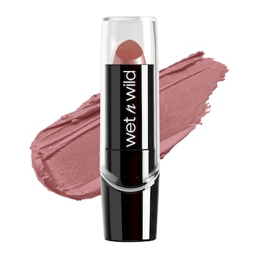 wet n wild Silk Finish Lipstick Hydrating Rich Buildable Lip Color Formulated with Vitamins AE  Macadamia for Ultimate Hydration CrueltyFree  Vegan  Dark Pink Frost