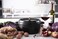 STAUB Cast Iron Dutch Oven 4qt Round Cocotte Made in France Serves 34 Matte Black
