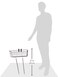 Wald 139 Front Bicycle Basket 18 x 13 x 6 Black