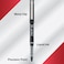 Pilot Precise V5 Capped Liquid Ink Rolling Ball Pens Extra Fine Point 05 mm Black Pack of 12