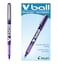 Pilot VBall Liquid Ink Rolling Ball Stick Pens Extra Fine Point Purple Ink 12Pack 35210