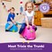 Trunki RideOn Kids Suitcase  TowAlong Toddler Luggage  CarryOn Cute Bag with Wheels  Kids Luggage and Airplane Travel Essentials Trixie Girl Pink