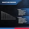 Neiko 03574A Jumbo Combination Wrench Set  16 Piece  SAE  14 to 114  Raised Panel Construction
