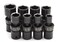 SK Tools USA 12 Drive 8 Piece 6 Point Standard SAE Swivel Impact Socket Set 12  1516  34301