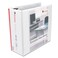 Universal UNV20997 5 in Capacity 11 in x 85 in 3SlantRing View Binder  White