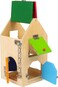 Small Foot Wooden Toys Big House of Locks with Locks Bolts Levers Hinges  Safety Chain Playset Designed for Children 3