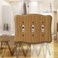 Amerelle 176TTT Austin Triple Wood Wallplate 3 Toggle