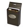 Gibraltar Mailboxes DVKPBZ00 Designer locking mailbox Bronze wSatin Nickel 97 x 44 x 126 inches