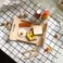 PlanToys Wooden Breakfast Menu Pretend Play Food Set 3415  Sustainably Made from Rubberwood and NonToxic Paints and Dyes