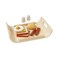 PlanToys Wooden Breakfast Menu Pretend Play Food Set 3415  Sustainably Made from Rubberwood and NonToxic Paints and Dyes