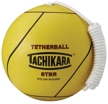 Tachikara STBR Rubber Tetherball  Yellow