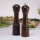 Chef Specialties 10 Inch Imperial Pepper Mill and Salt Shaker Set  Walnut  Made in USA
