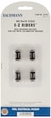Bachmann Trains EZ RIDERS with BALLBEARING ROLLERS  4pk  For Use with HO or On30 Scale