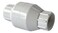 American Valve P32S 2 PVC InLine Check Socket Schedule 40 2Inch