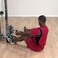 BodySolid ProGrip Multi Bar Cable Machine Attachment with Rubber Grips  Ideal for Seated Rows Bicep Curls Triceps Press Downs and LAT Pull Downs