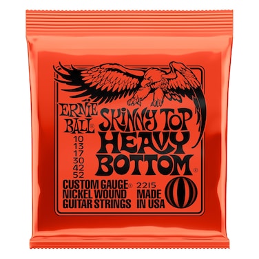 Ernie Ball Skinny Top Heavy Bottom Slinky Nickel Wound Electric Guitar Strings  1052 Gauge