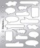 Sticko Comic Book CAPTIONS Stickers SPBU01 Other