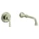 Moen WTS44501BN Colinet Single Handle Wall Mount Filler High Flow Tub Faucet with 10 Spout Reach Brushed Nickel