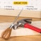 General Tools Scratch Awl Tool with Hardwood Handle  Scribe Layout Work  Piercing Wood  Alloy Steel Blade