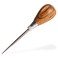 General Tools Scratch Awl Tool with Hardwood Handle  Scribe Layout Work  Piercing Wood  Alloy Steel Blade