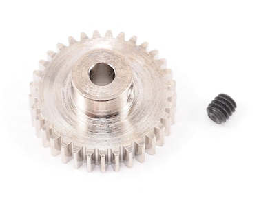 Robinson Racing 1033 Hard Nickel Plated Steel Motor Pinion Gear 18 Bore 48 Pitch 33 Tooth