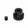 Robinson Racing 1318 Black Aluminum Pro Motor Pinion Gear 18 Bore 48 Pitch 18 Tooth