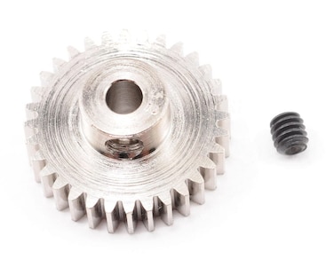 Robinson Racing 1032 Hard Nickel Plated Steel Motor Pinion Gear 18 Bore 48 Pitch 32 Tooth