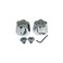 Danco 80842 Universal Medium Canopy Handles Chrome