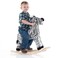 Happy Trails Zebra Plush Rocking Animal
