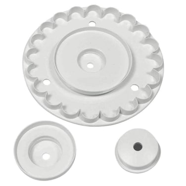 PME Frill Cutters Garrett White with Interchangeable Centers