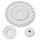 PME Frill Cutters Garrett White with Interchangeable Centers