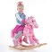 Happy Trails Pink Plush Rocking Pony