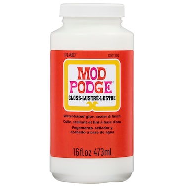Mod Podge Gloss Sealer Glue  Finish AllinOne Craft Solution Quick Dry Easy Clean for Wood Paper Fabric  More NonToxic  Craft with Confidence Made in USA 16 oz Pack of 1