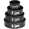 isheTao 9 inch Cake Pan Set for Baking NonStick Springform Pan Round Cake Pan Cheesecake Pan LeakProof Cake Baking Pans with Removable Bottom