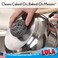 LOLA Stainless Steel Wool Scouring Pad Brand 18 Grams  Curled Flat Wire Cleans Caked On  Baked On Messes on Cookware 2 Pack