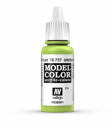 Vallejo Green Fluorescent Paint 17ml