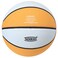 Tachikara Intermediate Size 2Tone Rubber Basketball GoldWhite