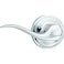 Kwikset 788TNL LH 26 Tustin HalfDummy LeftHanded Lever Polished Chrome