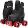 CHICAGO Boys Rink Roller Skate  Black Youth Quad Skates  Size 3