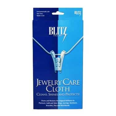 Blitz 9617 Two Ply Treated Inner Cloth Jewelry Care Cloth 11 by 14