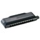 HOHNER CX12 Chromatic Harmonica Key of D Black 7545D