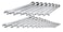 SK Tools USA 23 Piece Regular 12 Point SAE SuperKrome Combination Wrench Set 14  112  86043