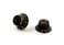 Gibson Top Hat Knobs  4 Pack Black