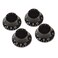 Gibson Top Hat Knobs  4 Pack Black