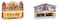 Faller 242320 Midway Game Booths 2N Scale Building Kit